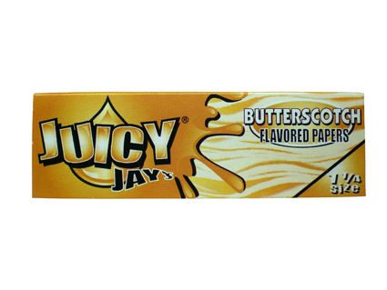 Juicy Jay´s ochucené papírky Butterscotch 32ks/bal.