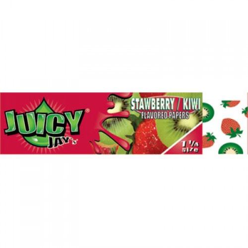 Juicy Jay´s ochucené papírky Strawberry kiwi 32ks/bal.