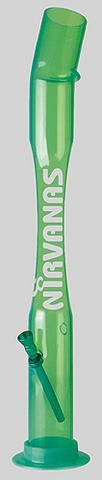 Bong Nirvanas Slim Fill up, 50 cm,  zelený, 1 ks (658)