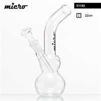 Skleněný bong Micro Hit, 22 cm, 1 ks