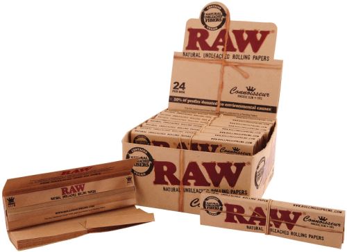 Papírky a filtry RAW CONNOISSEUR 32ks v balení, box 24ks