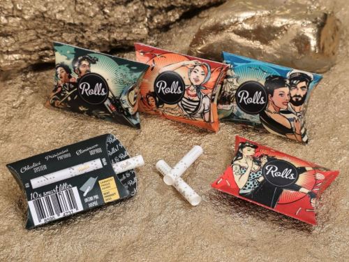 Filtry Rolls Classic 6 mm, 10 ks v balení