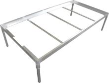 Solid steel table for EBB&amp;FLOW filling tubs 100x200cm