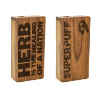 Dřevěná sada Super Puff One Hit s pěchovačkou, ořechové dřevo