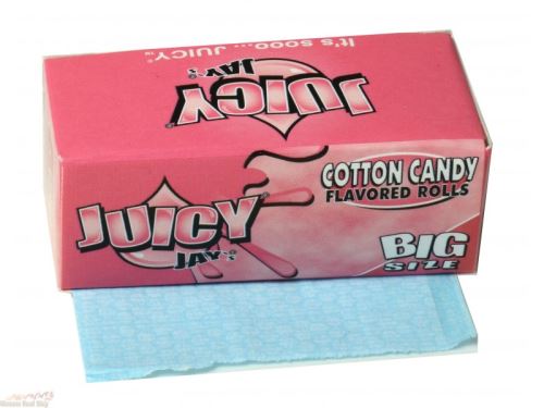 Papírky Juicy Jay´s rolovací Cukrová vata 5m v balení
