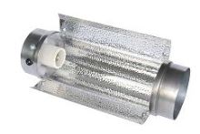 Shade with COOLTUBE exhaust 150mm/490mm, with reflector