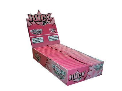Juicy Jay´s ochucené papírky Cotton candy, box 24ks