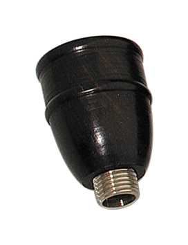 Kotlík k bongu ebenový malý kalich, se závitem, 1 ks (1037)