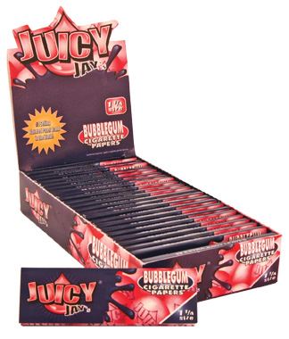 Juicy Jay´s ochucené papírky Bubblegum, box 24ks