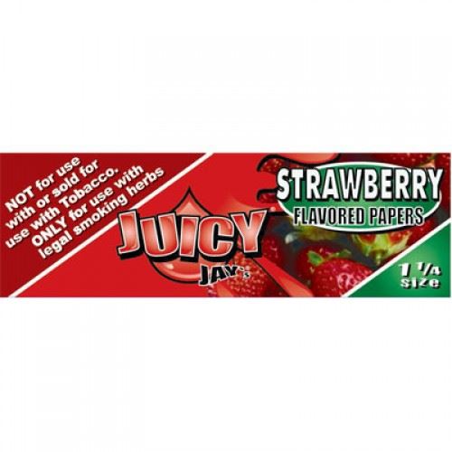 Juicy Jay´s ochucené papírky Strawberry 32ks/bal.