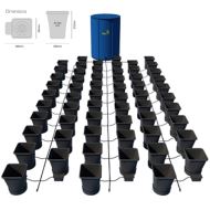 Autopot 1Pot XL Module with 60 flower pots, including Flexitank tank 400L
