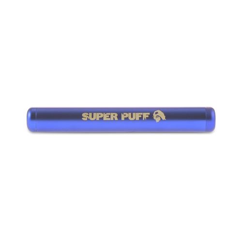 Super Puff kovová krabička na joint – modrá