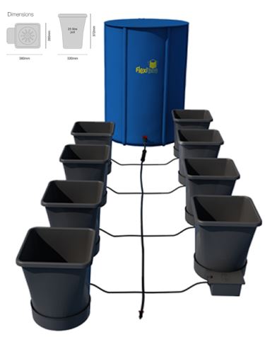 Autopot 1Pot XL s 8 květináči