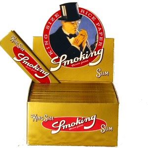 Papírky SMOKING GOLD box