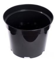 TEKU kulatý květináč, 38x31cm, objem 25l