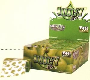 Papírky Juicy Jay´s rolovací Jablko 5m v balení, box 24ks
