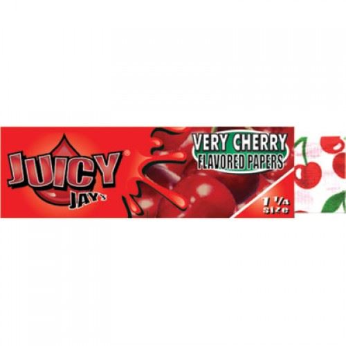 Juicy Jay´s ochucené papírky Very cherry 32ks/bal.