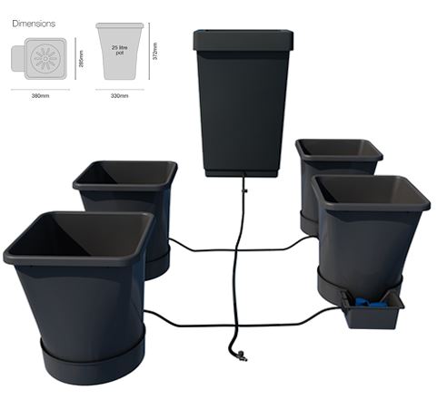 Autopot 1Pot XL se 4 květináči