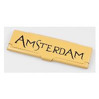 Cover for King Size papers - Amsterdam, golden