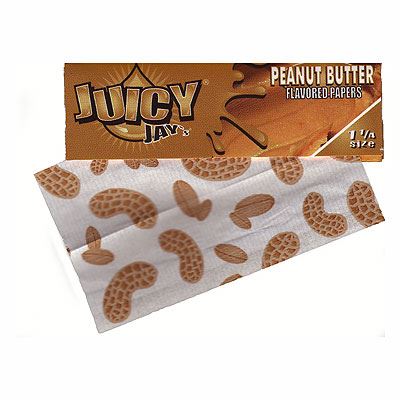 Juicy Jay´s ochucené papírky Peanut butter 32ks/bal.