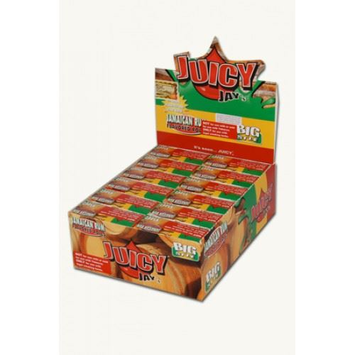 Papírky Juicy Jay´s rolovací Jamajský rum 5m v balení, box 24ks