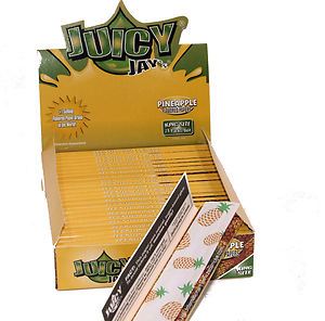 Papírky JUICY JAY´S KS Ananas 32ks v balení, box 24ks